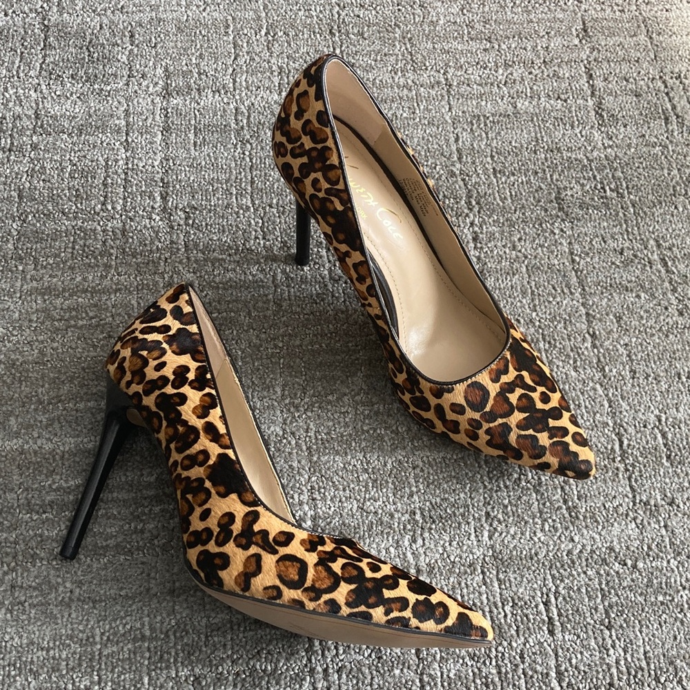 Kenneth Cole Bon Together OG Leopard Pointed Hees